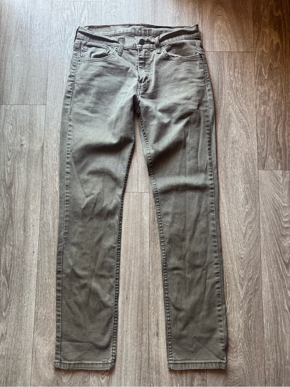 Levi’s 511 Olive Green Slim Straight Jeans